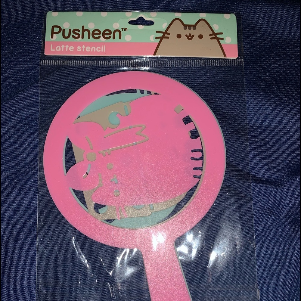 Pusheen Latte Stencils